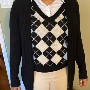 Women’s Black Cardigan size medium